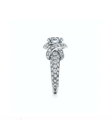 Помолвочное кольцо Tiffany & Co. Schlumberger из СЕРЕБРА